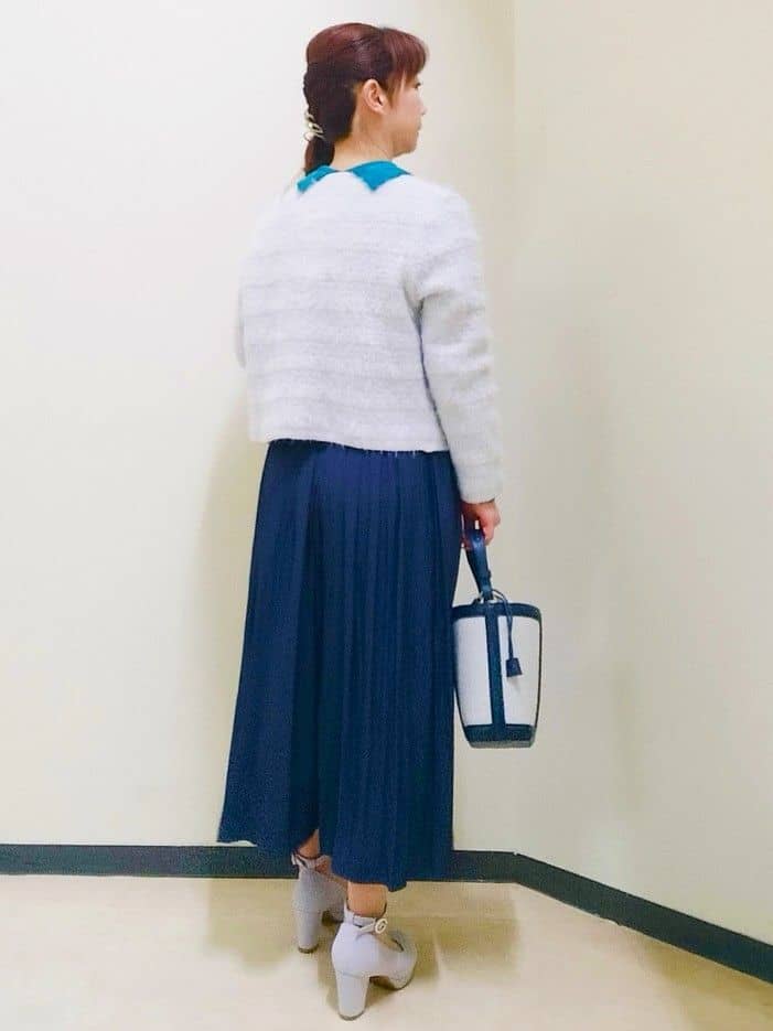 花さんの「Reflect｜【着映え◎】衿つきニットトップス」を使ったコーディネート