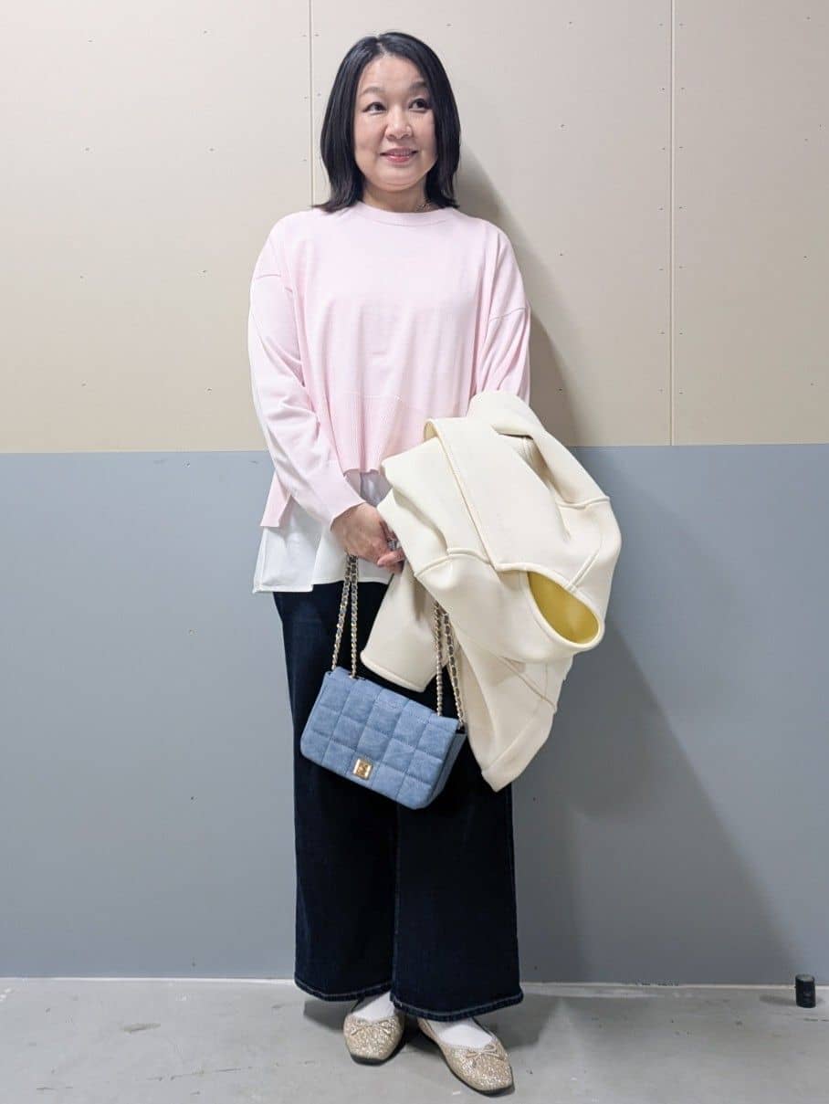 ゆきさんの「OPAQUE.CLIP｜リバーシブル配色ノーカラーコート【洗濯機OK】」を使ったコーディネート