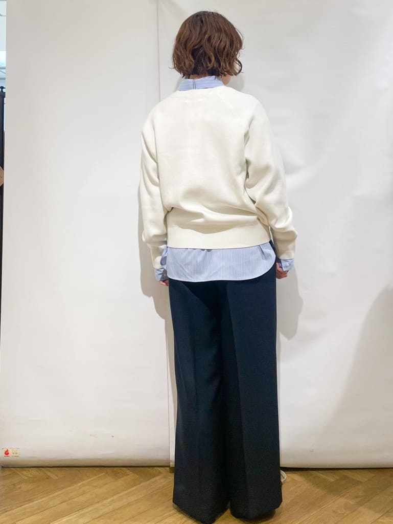 なかさんの「index｜レギュラーカラーシャツ／ストライプアソート【洗濯機OK】」を使ったコーディネート