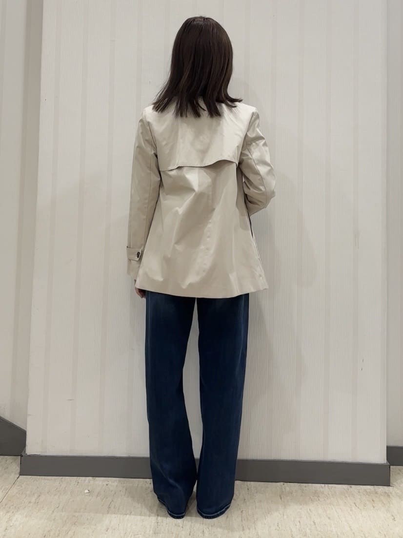 ちひさんの「INDIVI｜【洗える／キレイ色】体型カバー無縫製ニット」を使ったコーディネート
