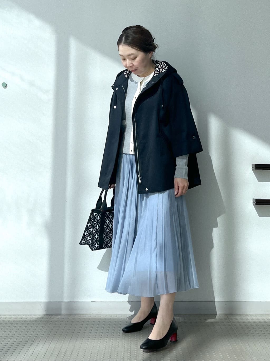 Soeさんの「DRESSTERIOR｜【接触冷感/ウォッシャブル】センタープレスジョーゼットパンツ」を使ったコーディネート