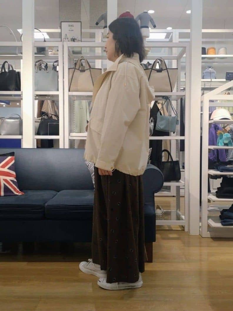 kaiさんの「Dessin｜【洗える】ドットワイドパンツ」を使ったコーディネート