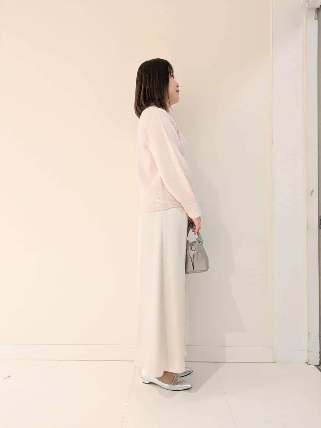 tomoさんの「UNTITLED｜【洗える】スポンディッシュ ボトルネックニット」を使ったコーディネート