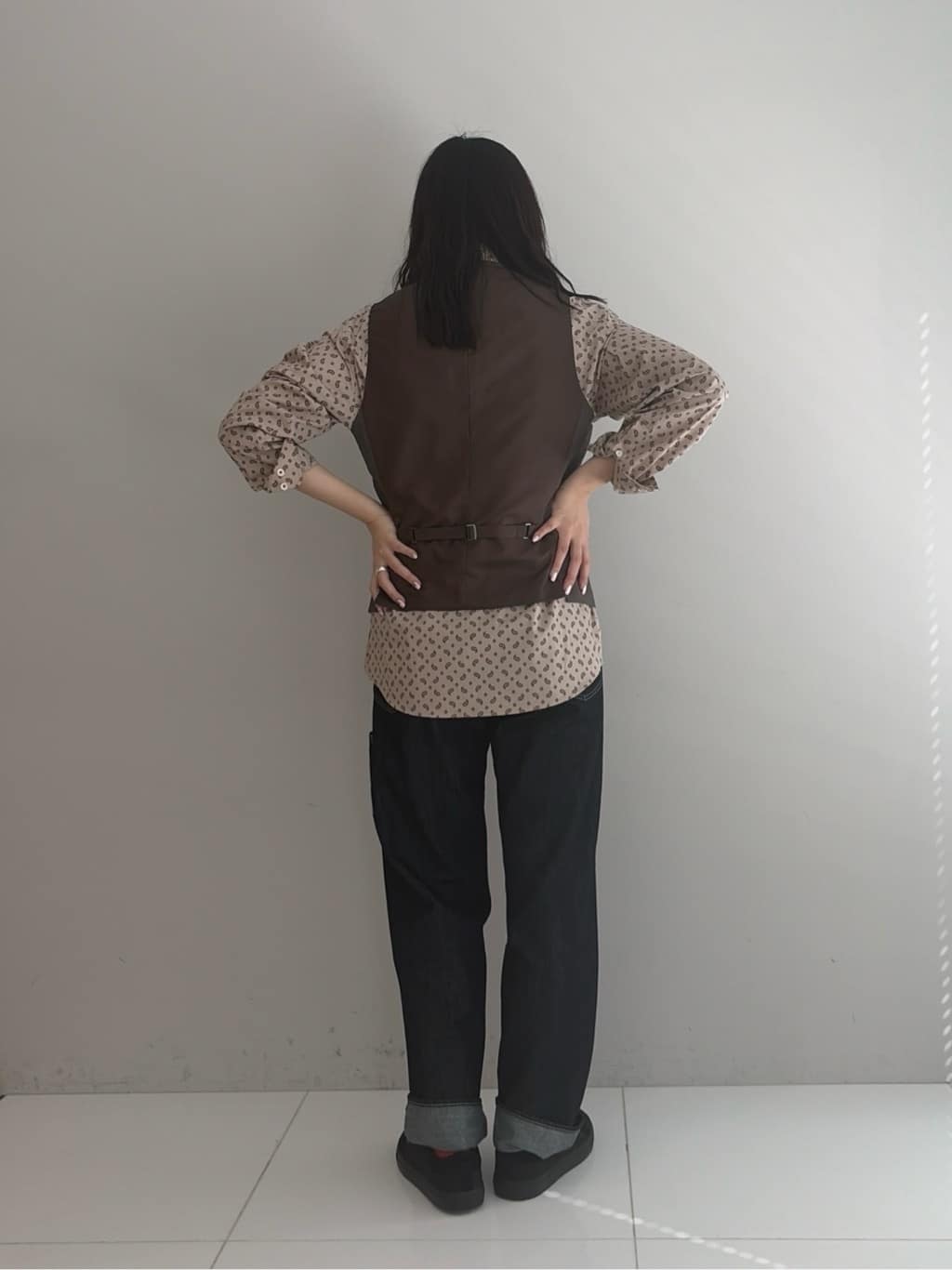 Akutagawaさんの「TAKEO KIKUCHI｜【BOWLER HAT LABEL】小紋ペイズリープリント 長袖シャツ」を使ったコーディネート