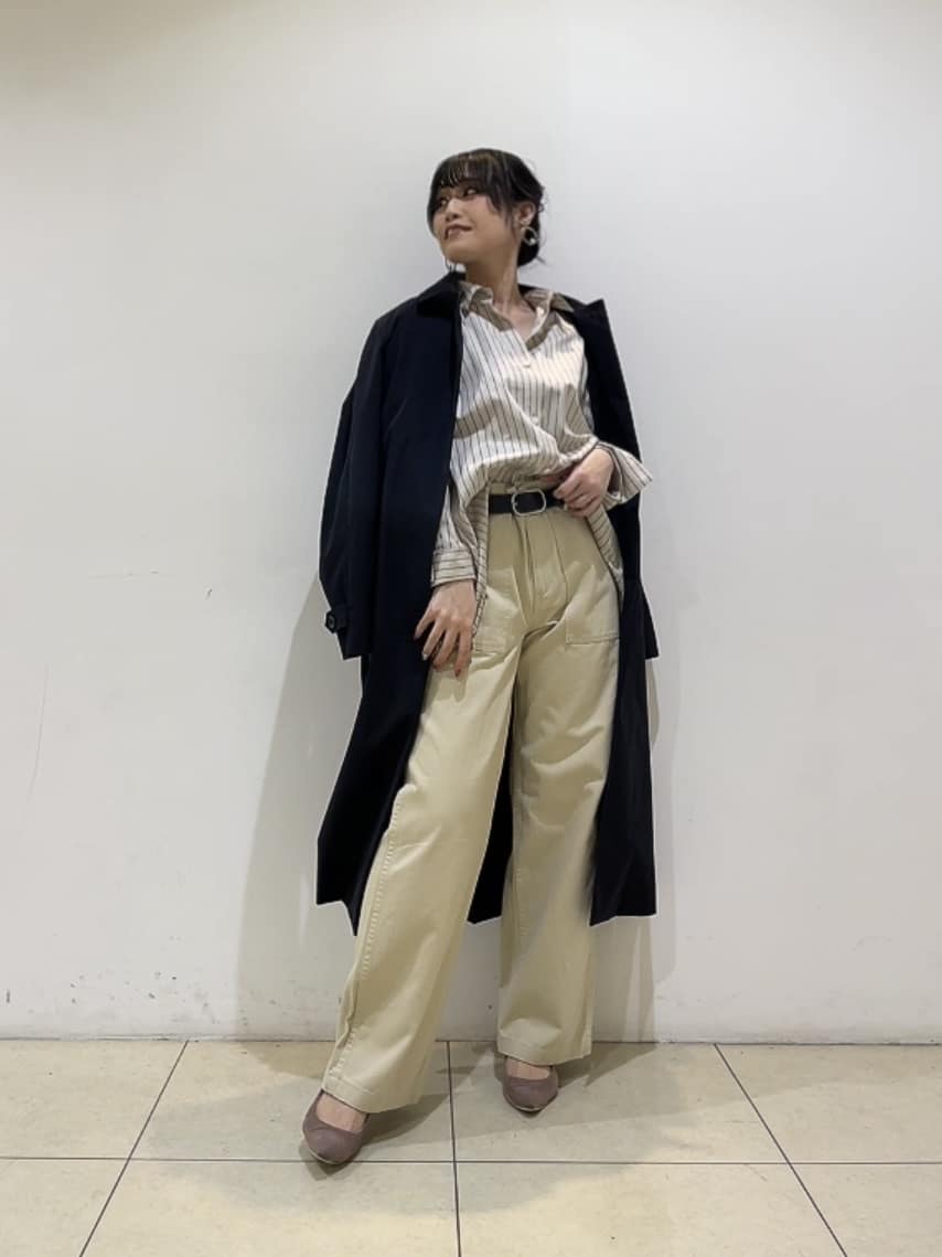 watanabeさんの「UNTITLED｜◆【はっ水/洗える】タスランステンカラーコート」を使ったコーディネート