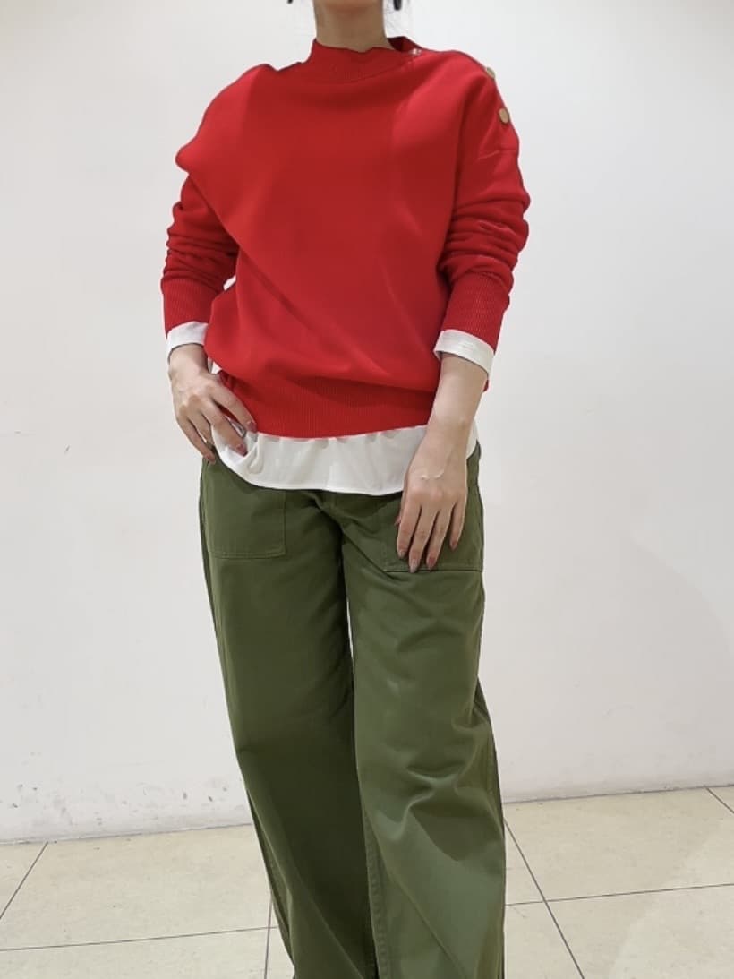 watanabeさんの「UNTITLED｜【洗える】ミラノリブニット」を使ったコーディネート