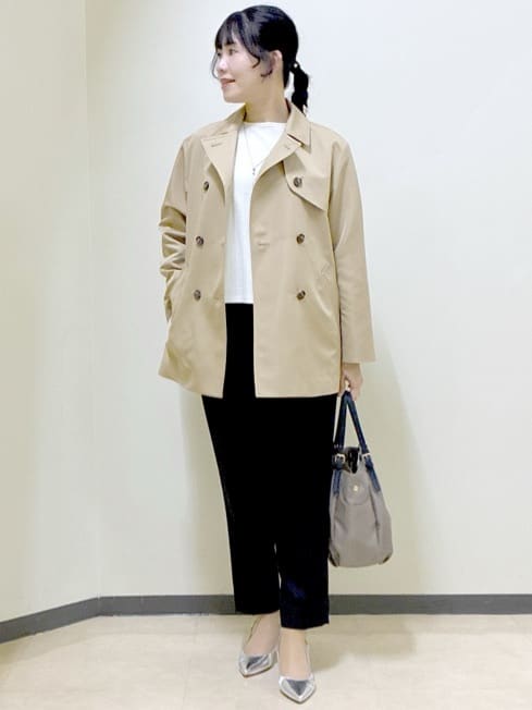  beni_gingerさんの「Reflect｜【オン・オフ着回しやすい◎】ダブルブレストジャケット」を使ったコーディネート