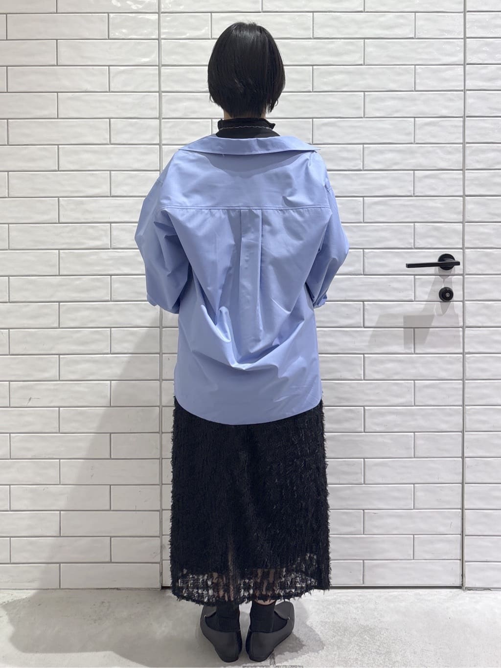 ayumiさんの「OPAQUE.CLIP｜2WAY変形スリーブシャツ【洗濯機OK】」を使ったコーディネート