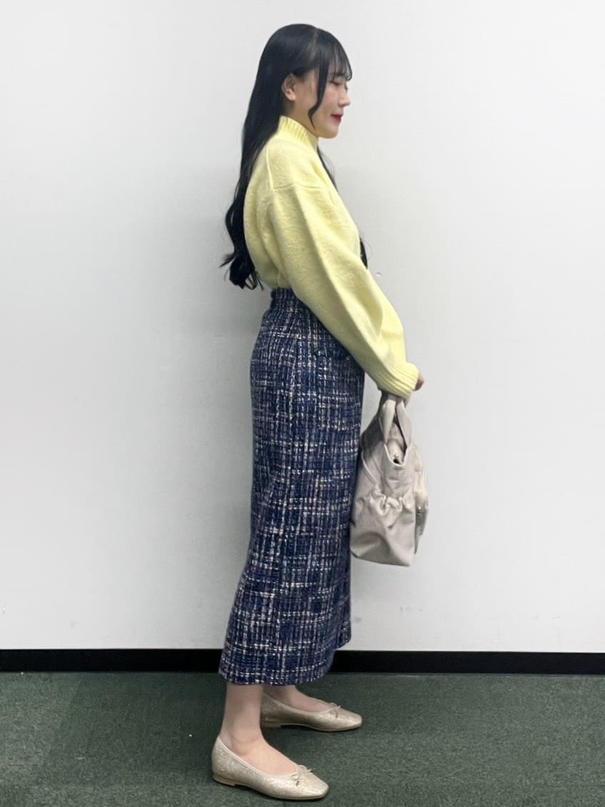 Hitomiさんの「index｜ふわふわハイネックニット【洗濯機OK】」を使ったコーディネート