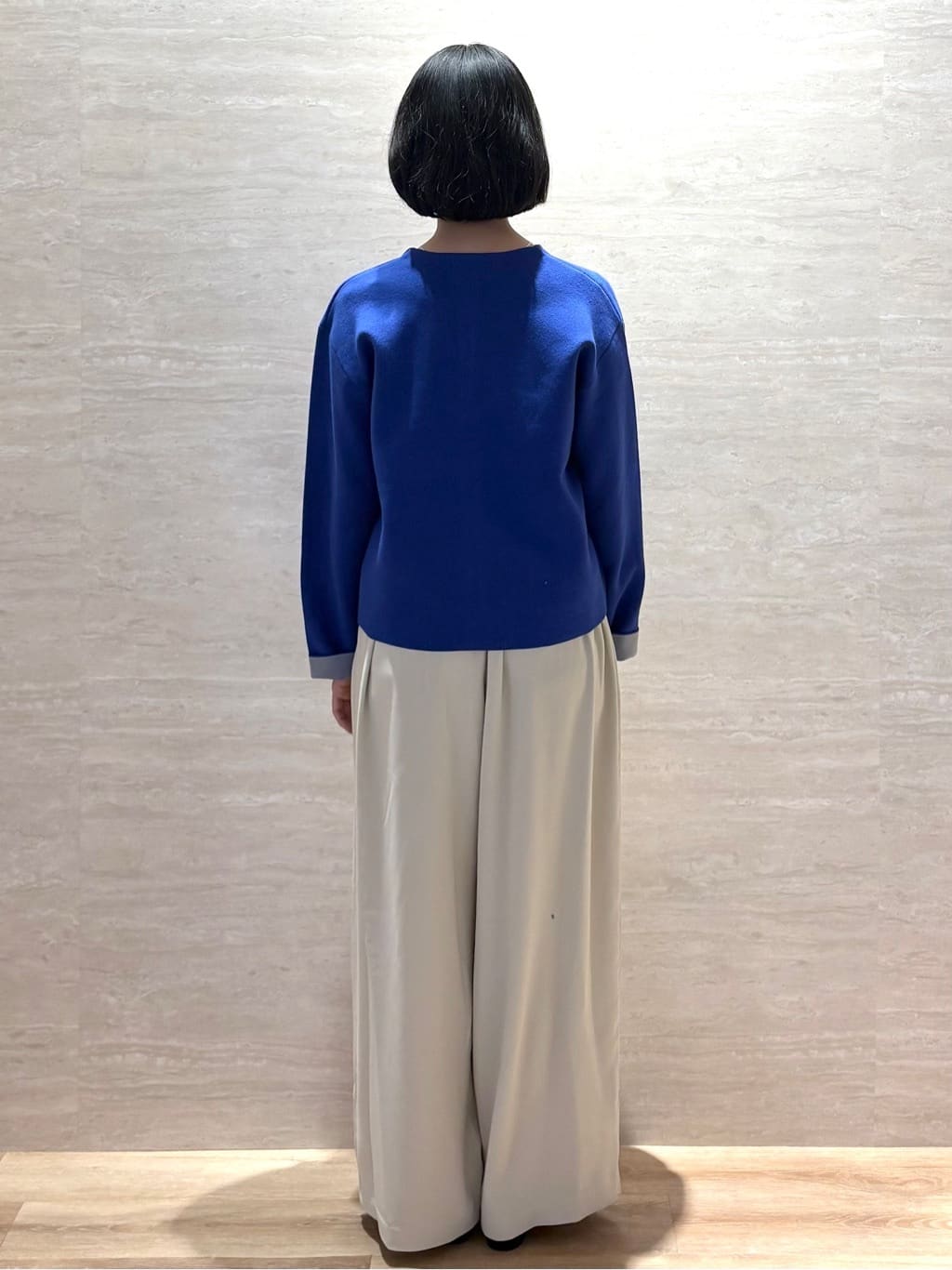 JIMAさんの「OPAQUE.CLIP｜スナップボタンニットカーディガン【洗濯機OK】」を使ったコーディネート