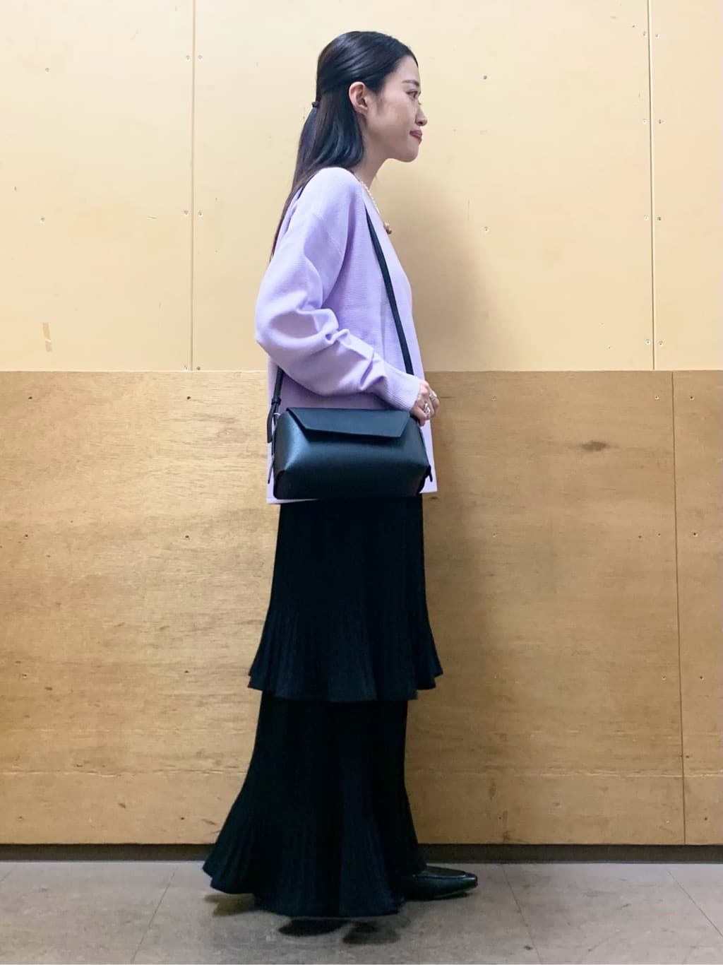 sahoさんの「THE SHOP TK｜【S-XLサイズ/選べる6色】どこから見ても美しい ガーターニット/洗濯機OK」を使ったコーディネート