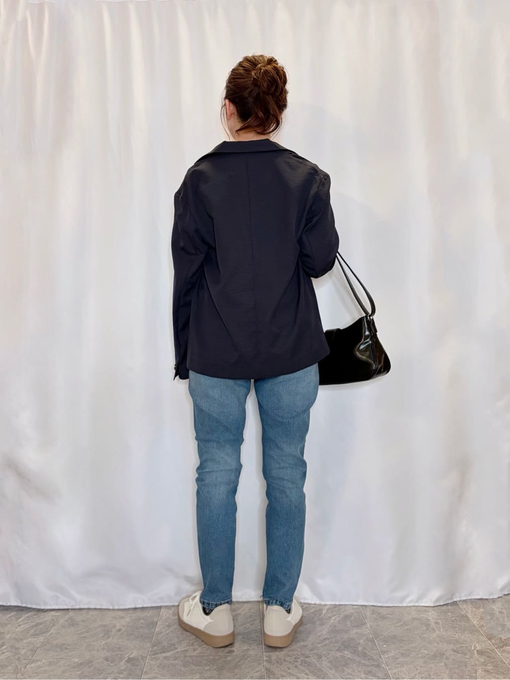 おうめさんの「SHOO･LA･RUE｜【SHOO・LA・RUE DENIM】毎日使いたくなる ストレッチデニムスキニーパンツ」を使ったコーディネート