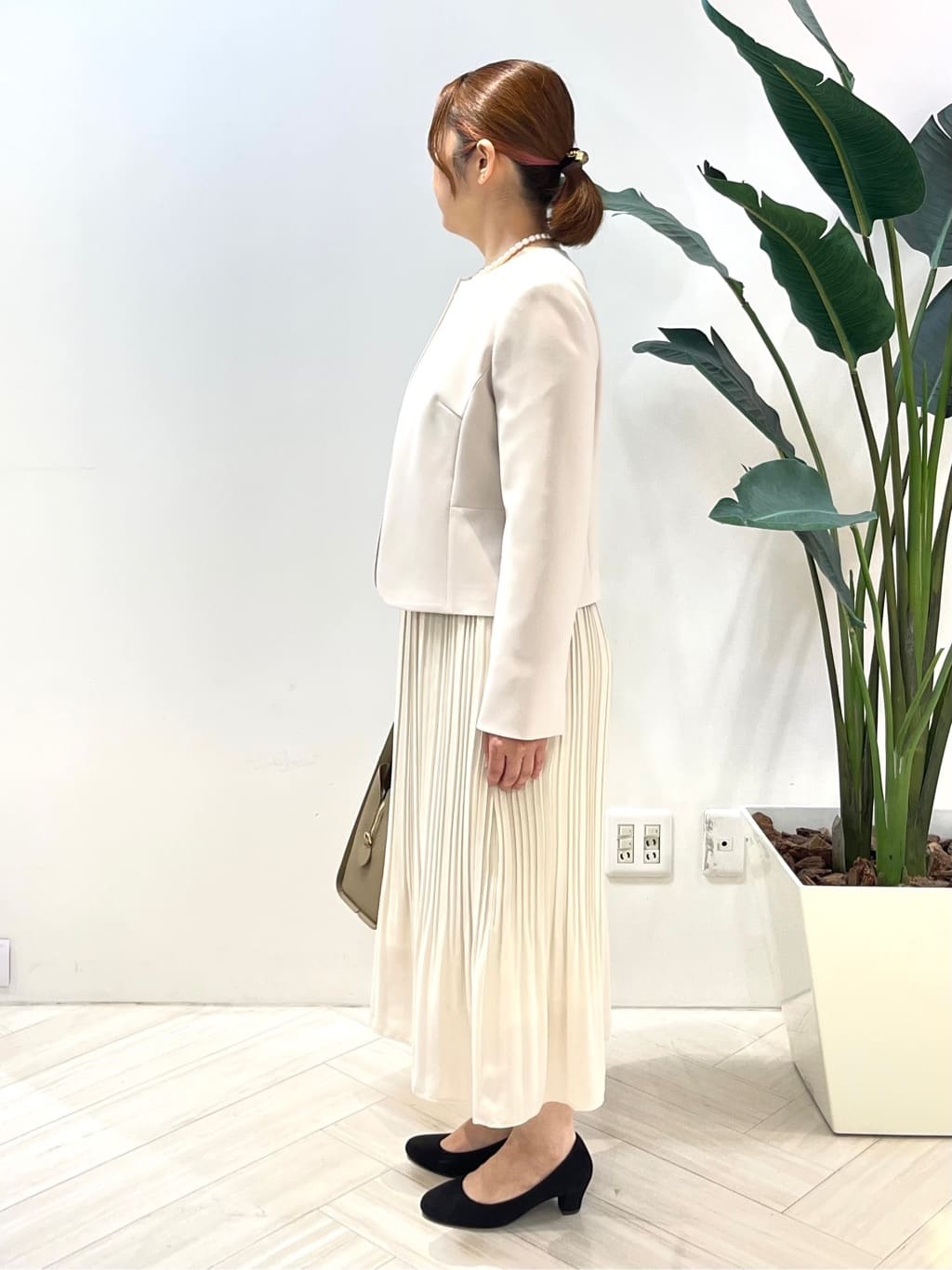 Tomoさんの「UNTITLED｜【セレモニー】淡水パールショートネック」を使ったコーディネート