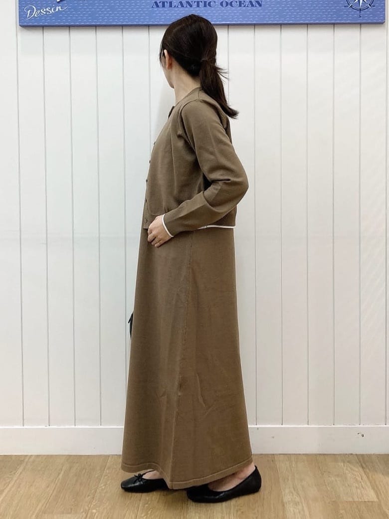 yoshiさんの「Dessin｜【洗える】ジョーゼットブラウス」を使ったコーディネート