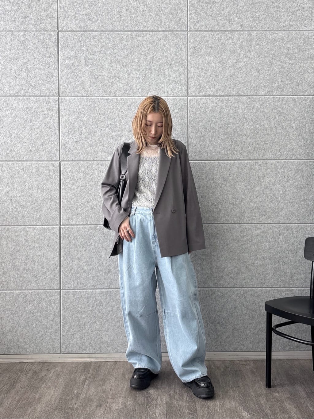 kotakiさんの「INDIVI｜Comfy SET UP｜ダブルブレストイージージャケット【セットアップ対応／通勤／カセット服／接触」を使ったコーディネート