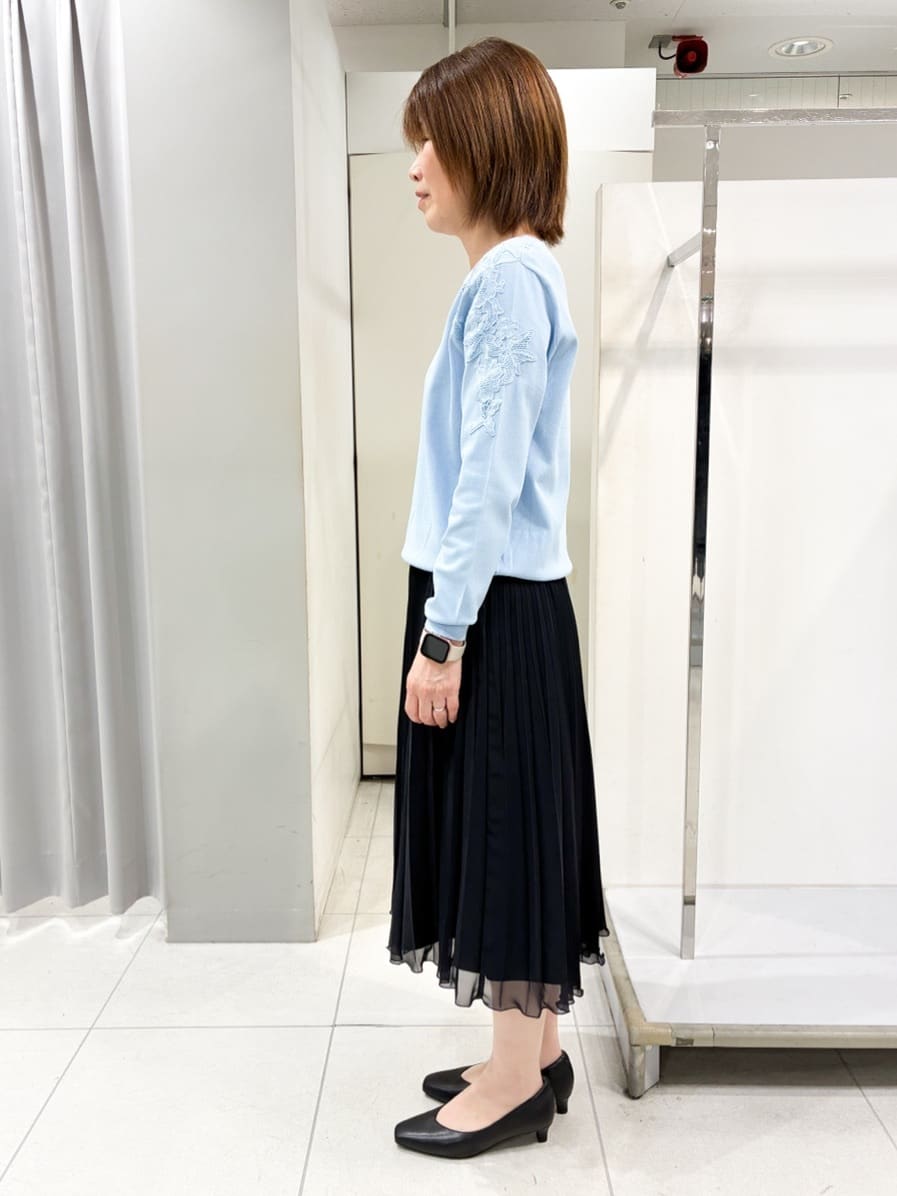 たみちゃんさんの「Reflect｜レースデザインスリーブカーディガン」を使ったコーディネート