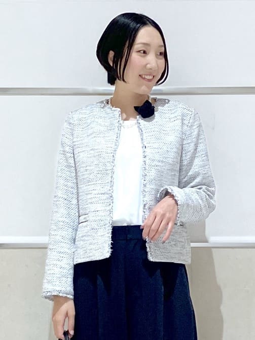 eriko さんの「Dessin｜【花粉ガード/撥水加工/洗える】ステンカラースプリングコート」を使ったコーディネート