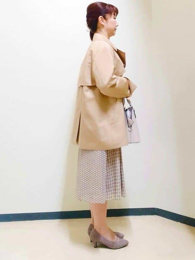 花さんの「Reflect｜【オン・オフ着回しやすい◎】ダブルブレストジャケット」を使ったコーディネート