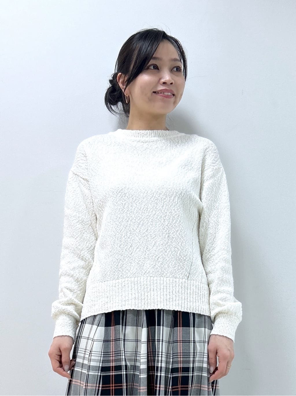 Kaiさんの「Dessin｜【洗える】ローゲージコットンニット」を使ったコーディネート