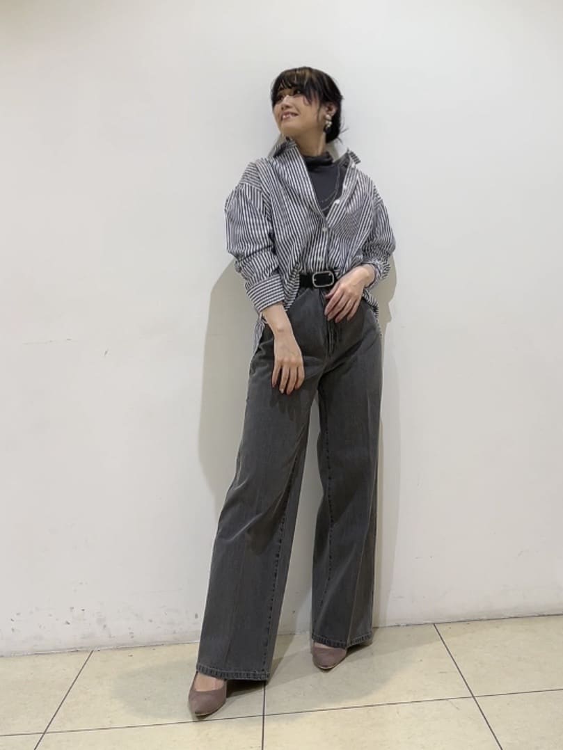 watanabeさんの「UNTITLED｜【重ね着レイヤード/スーツブラウス】ファインブロードベーシックシャツ」を使ったコーディネート