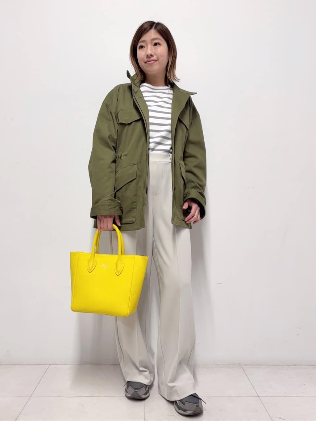 Nishijimaさんの「DRESSTERIOR｜【ウォッシャブル】コンパクトコットンミリタリーブルゾン」を使ったコーディネート