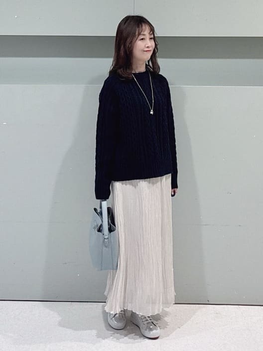 makiさんの「UNTITLED｜【はっ水機能/フード取り外し可/防寒】ロングダウンコート」を使ったコーディネート
