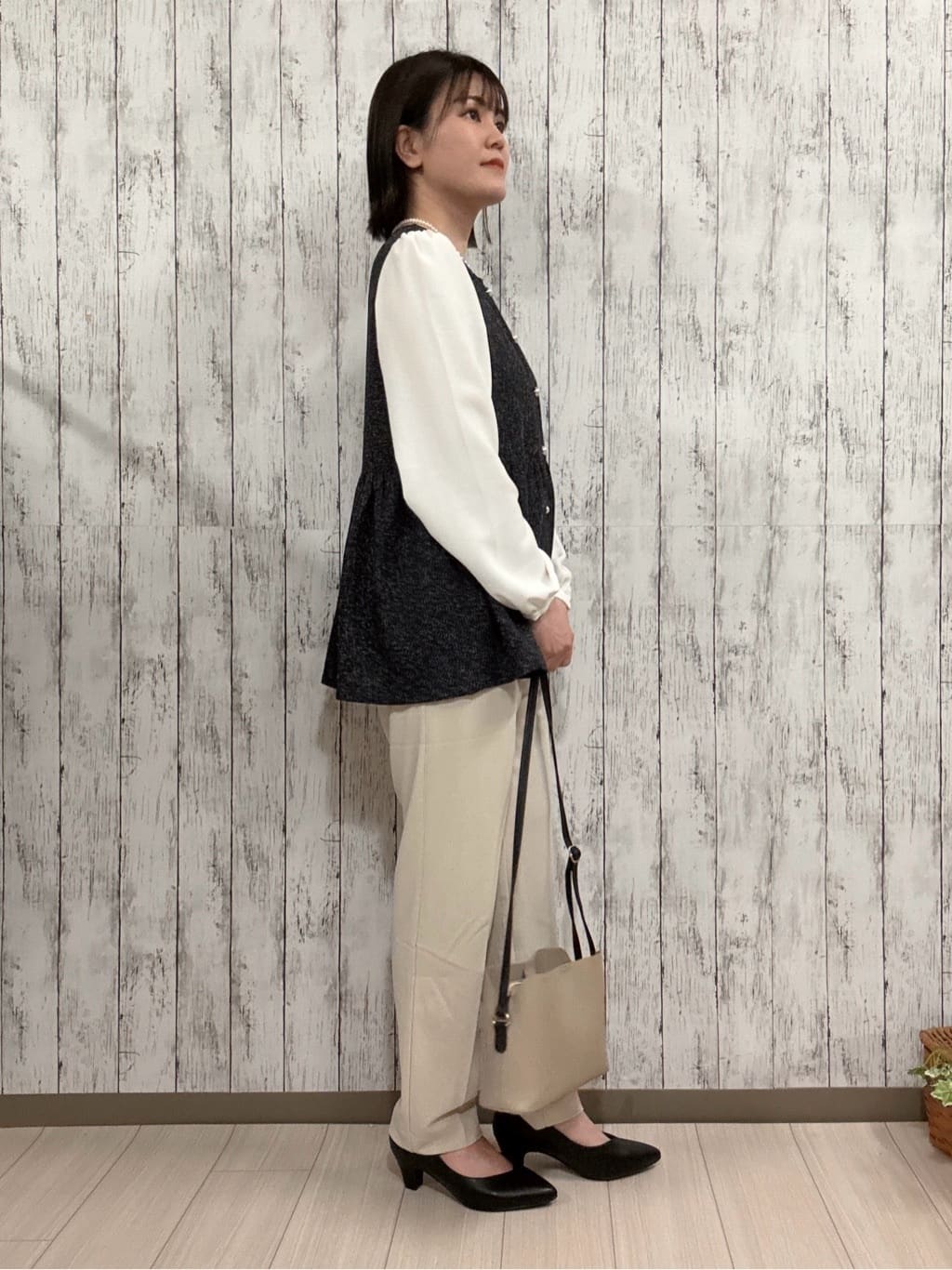 シカさんの「SHOO･LA･RUE｜【セレモニー】ロンデルマグネットネックレス」を使ったコーディネート