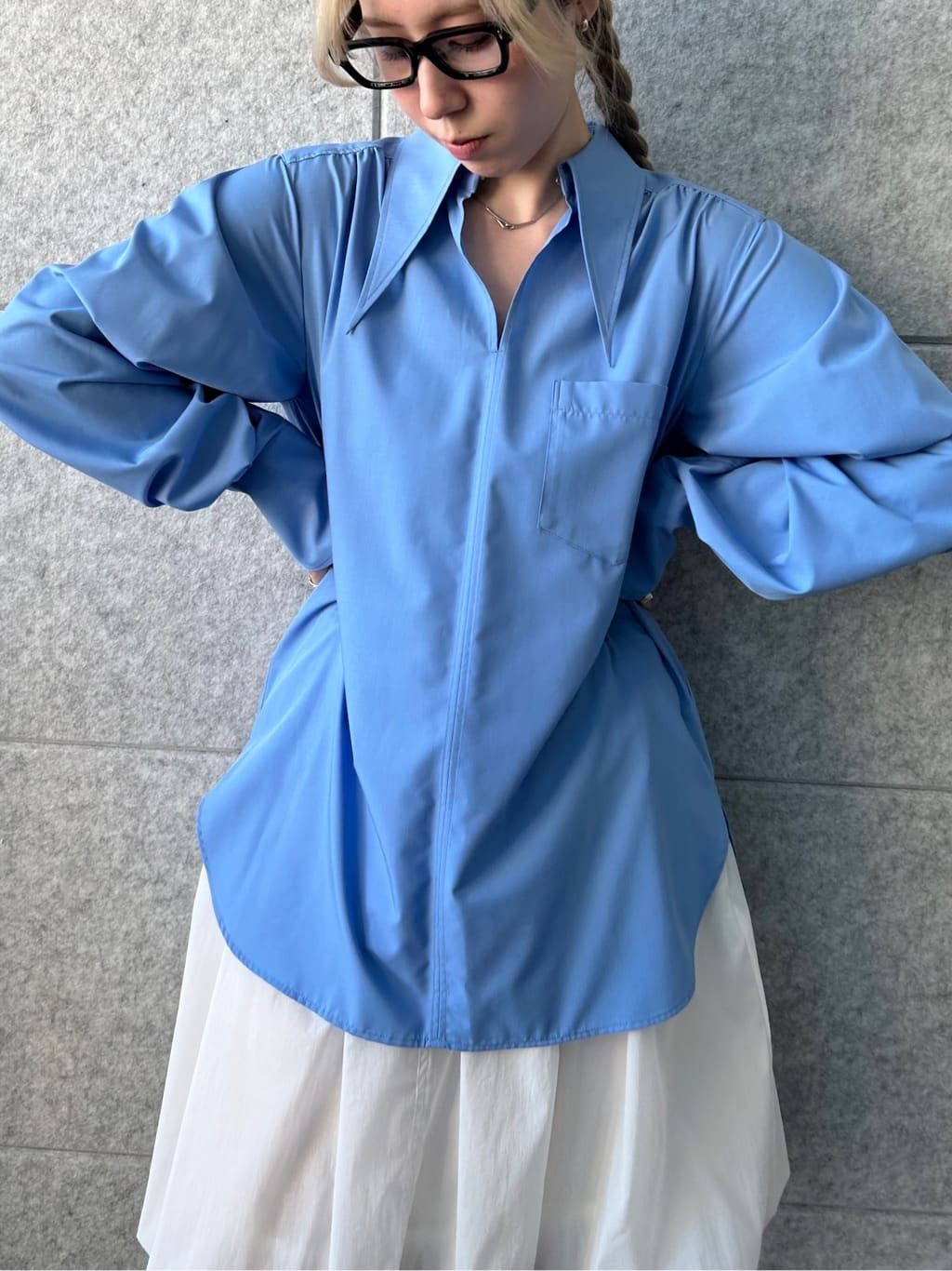 honoka Aさんの「CODE A｜arc tailored jacket」を使ったコーディネート