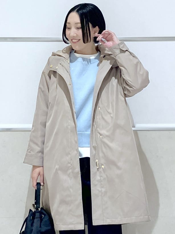 eriko さんの「Dessin｜【4WAY/洗える】ベスト付き中綿キルトコート」を使ったコーディネート