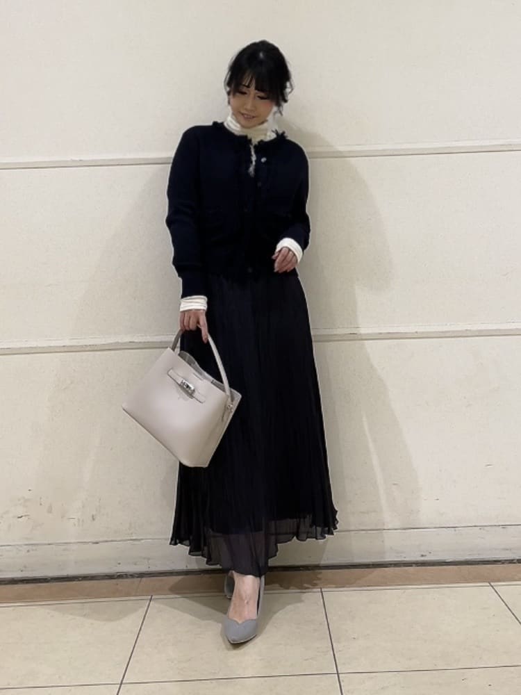 watanabeさんの「UNTITLED｜【吸湿発熱/洗える】ハイネックインナー」を使ったコーディネート
