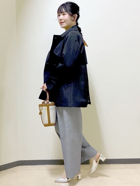  beni_gingerさんの「Reflect｜【オン・オフ着回しやすい◎】ダブルブレストジャケット」を使ったコーディネート