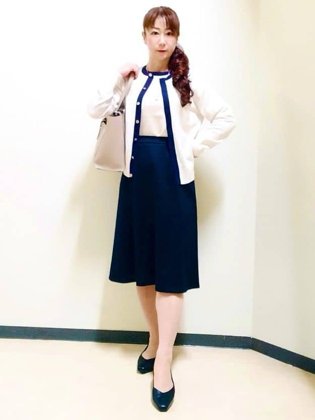 花さんの「Reflect｜【SS-4Lサイズ／UVカット】匠ソフトフレアスカート」を使ったコーディネート