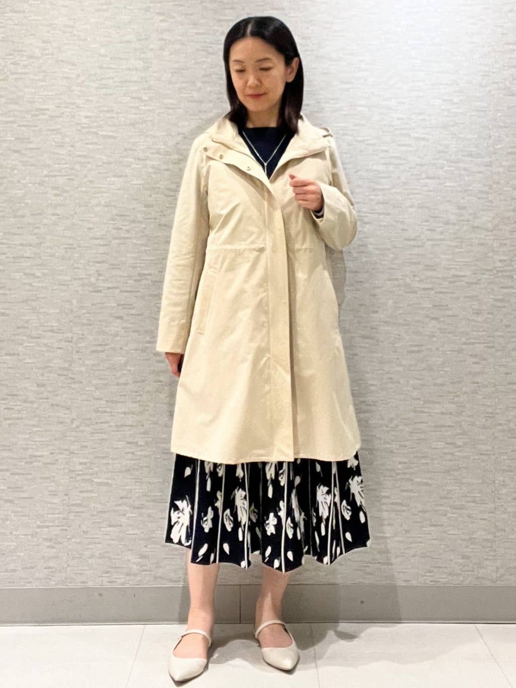 marikoさんの「Reflect｜【中綿ライナー付き】ライナー付きフーデッドロングコート」を使ったコーディネート