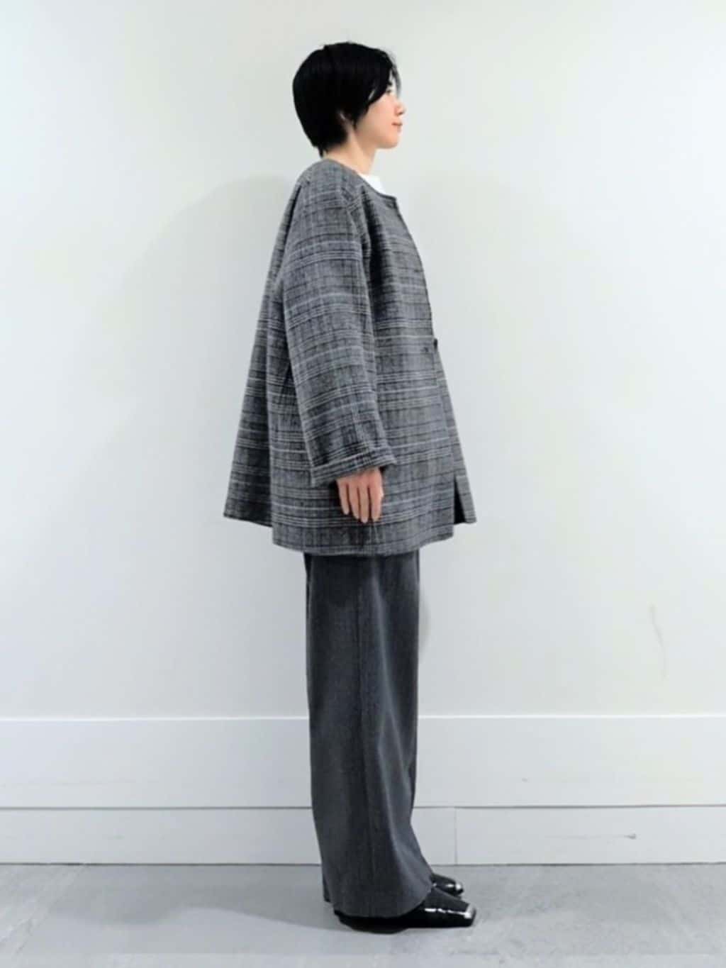 ミズタさんの「UNTITLED｜【ミディ丈/軽やか】セミラグランリバー コート」を使ったコーディネート