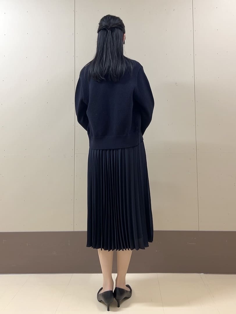 sechiさんの「UNTITLED｜【洗える/ジャケット風】ツイードニットカーディガン」を使ったコーディネート