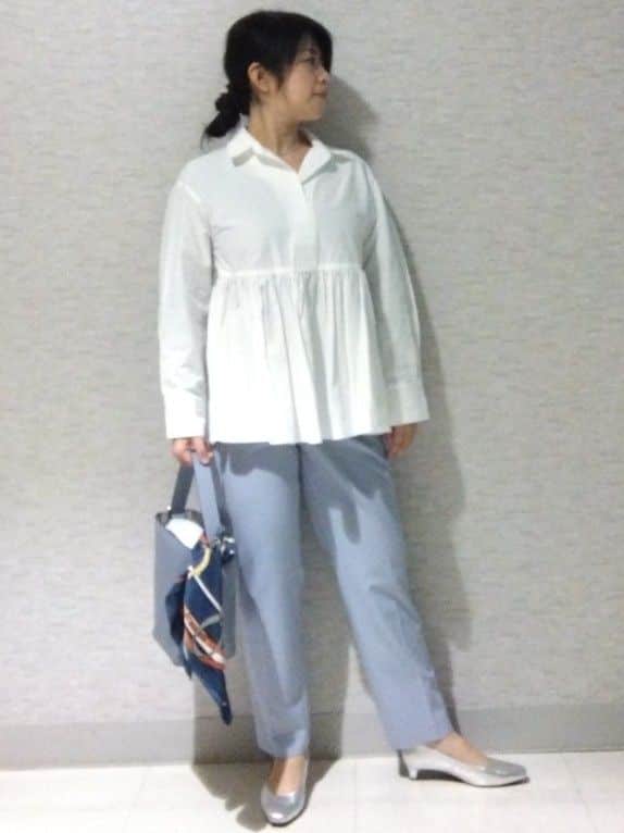 sakoさんの「Reflect｜【着回し力◎】ジャケット風ニットカーディガン」を使ったコーディネート