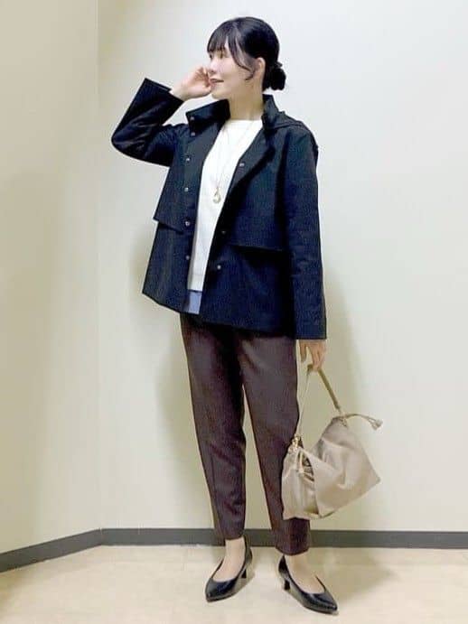  beni_gingerさんの「Reflect｜【ゆったり着られる◎】ラグランスリーブニット」を使ったコーディネート