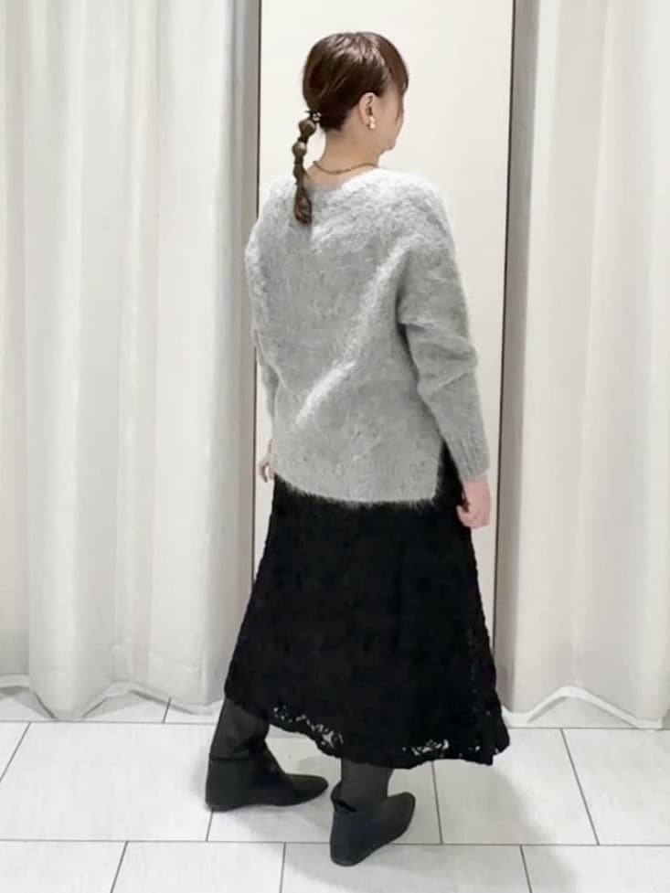 ʏᴜᴋɪᴋᴏさんの「UNTITLED｜【ゆったり】アルパカ混シャギーニット」を使ったコーディネート