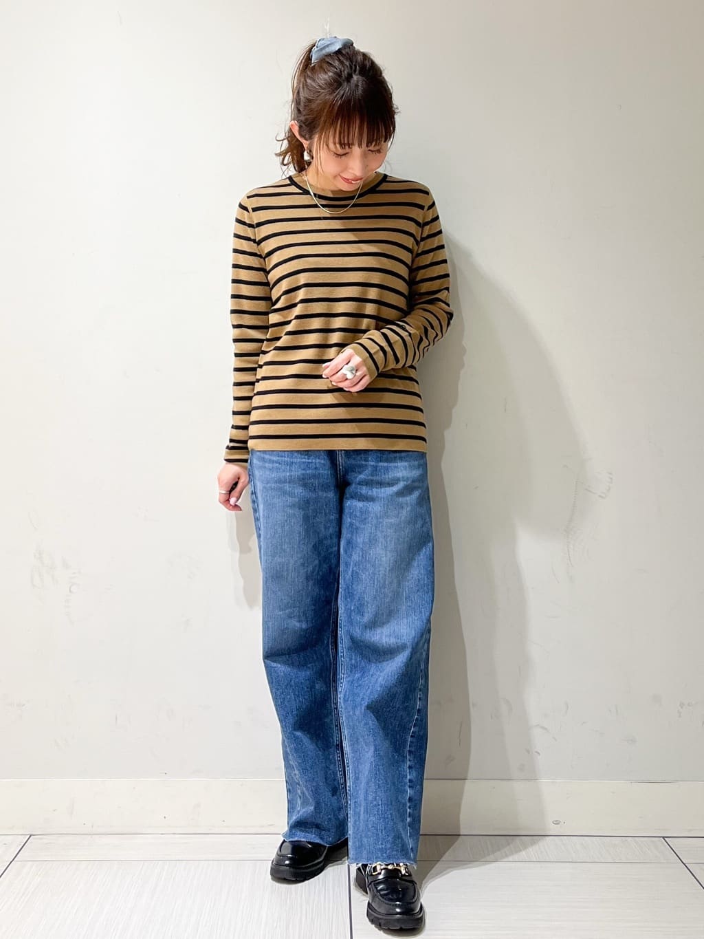 じゅんさんの「DRESSTERIOR｜デキシー吊裏毛ジップアップパーカ」を使ったコーディネート