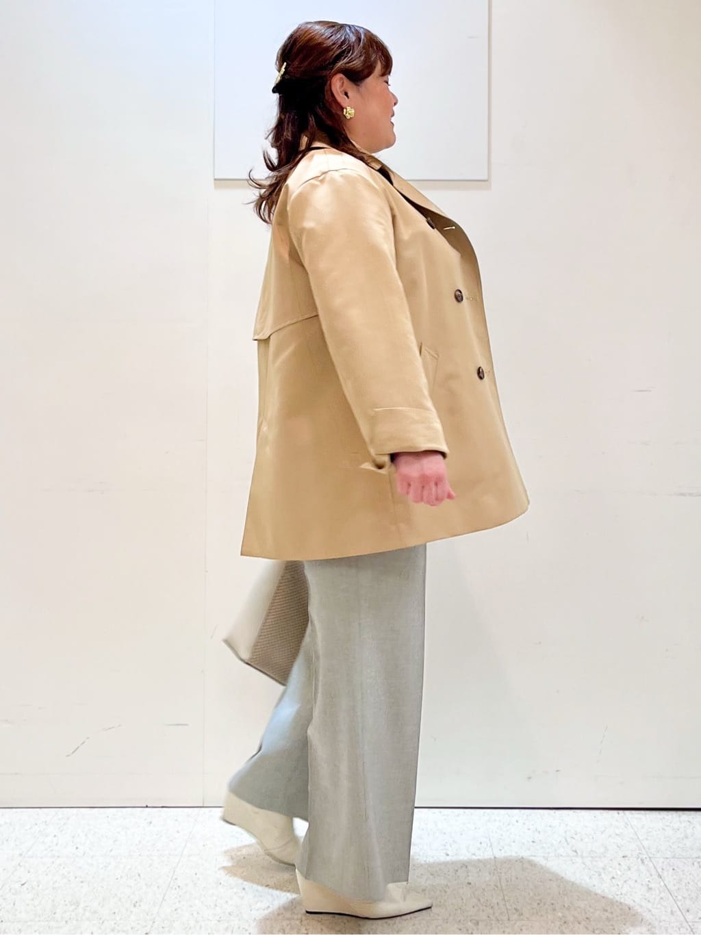 kimmyさんの「Reflect｜【オン・オフ着回しやすい◎】ダブルブレストジャケット」を使ったコーディネート