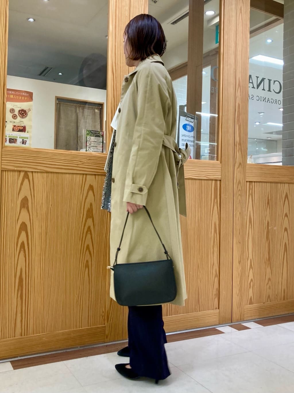 ゆうさんの「UNTITLED｜◆【はっ水/洗える】タスランステンカラーコート」を使ったコーディネート