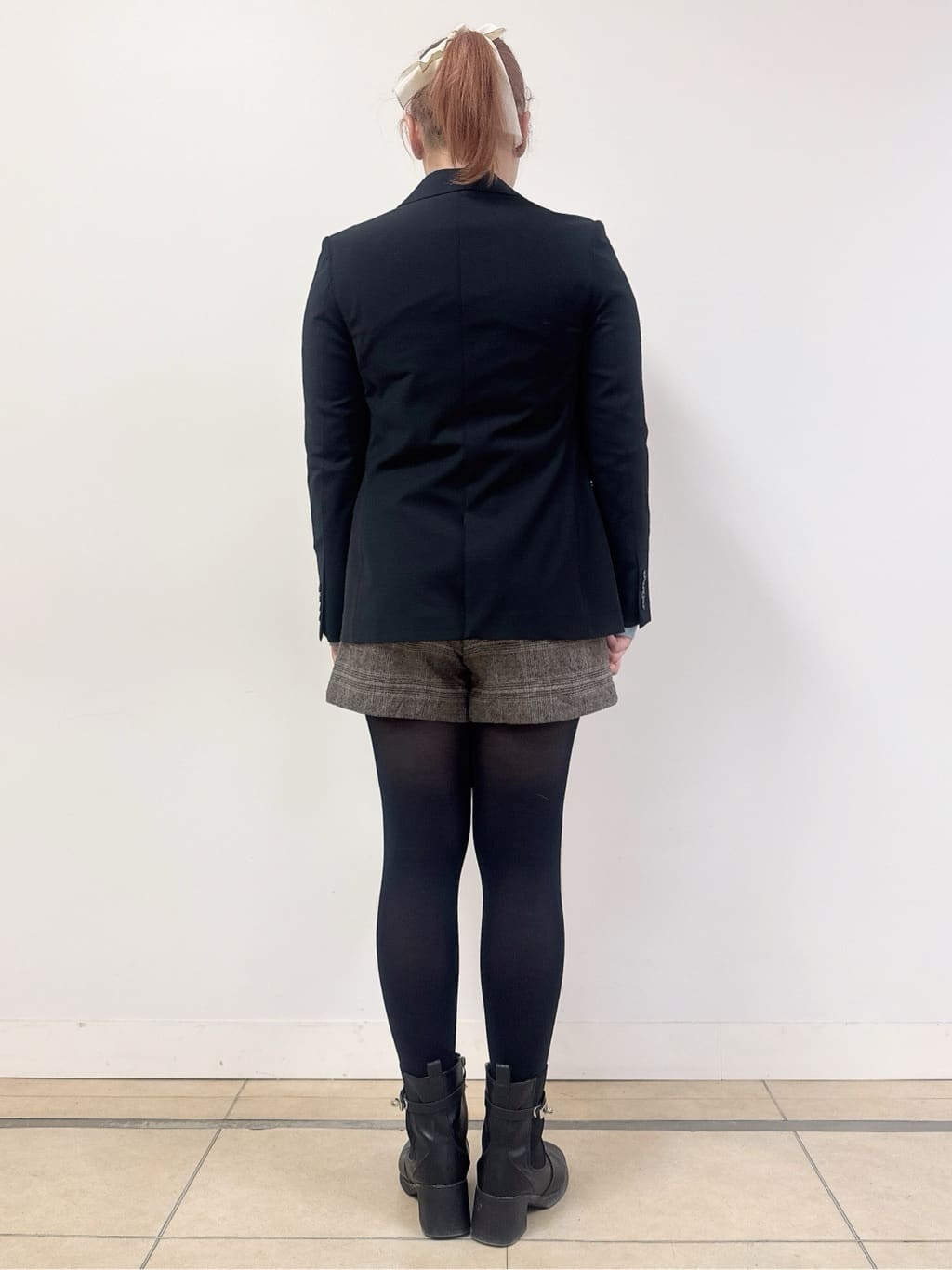 なかもとあきさんの「DRESSTERIOR｜◆【セットアップ可】ピークドダブルライトストレッチジャケット」を使ったコーディネート