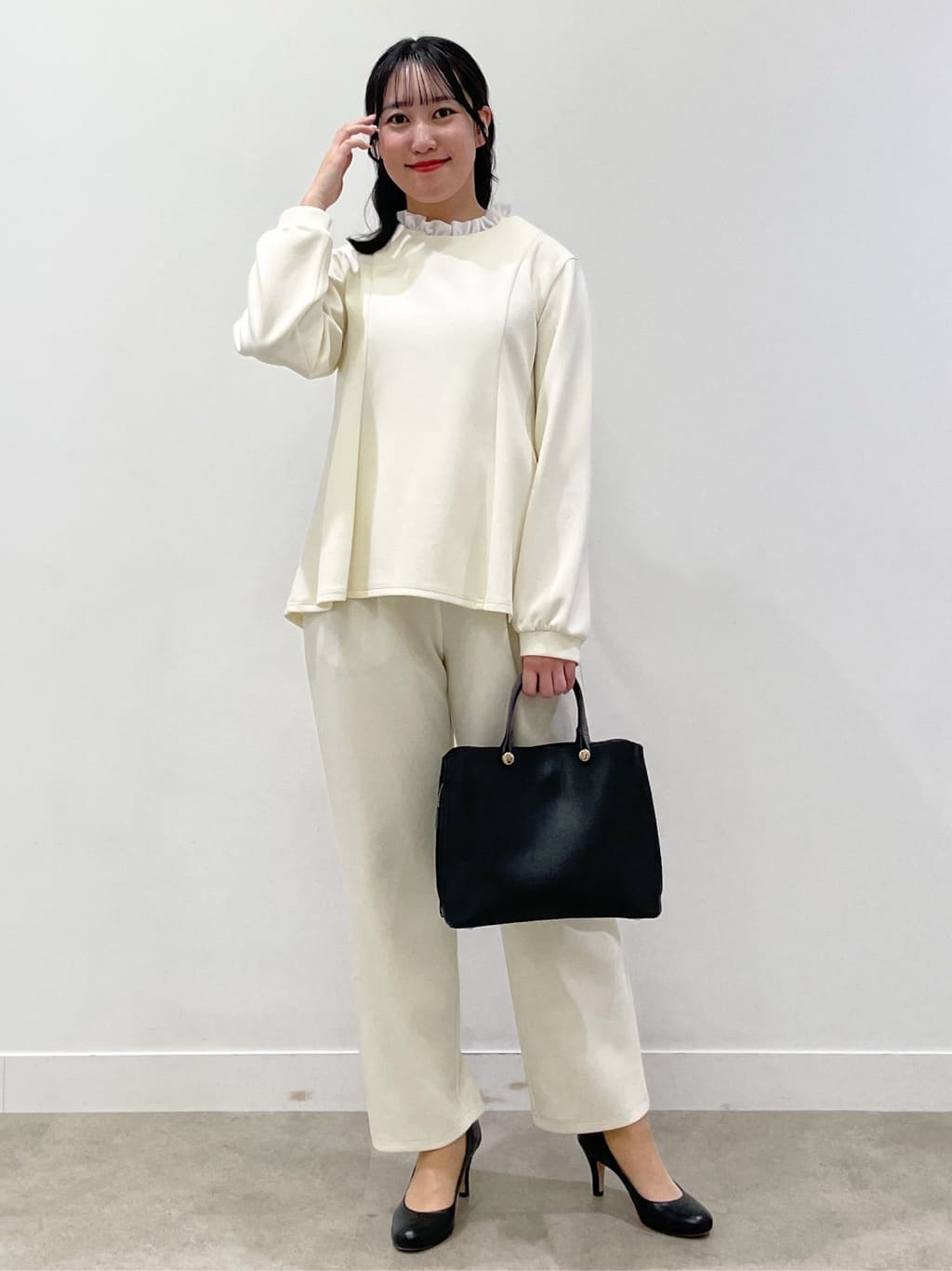 yukariさんの「Dessin｜【入卒/セレモニー/セットアップ可能】カットジョーゼット2WAYトップス」を使ったコーディネート
