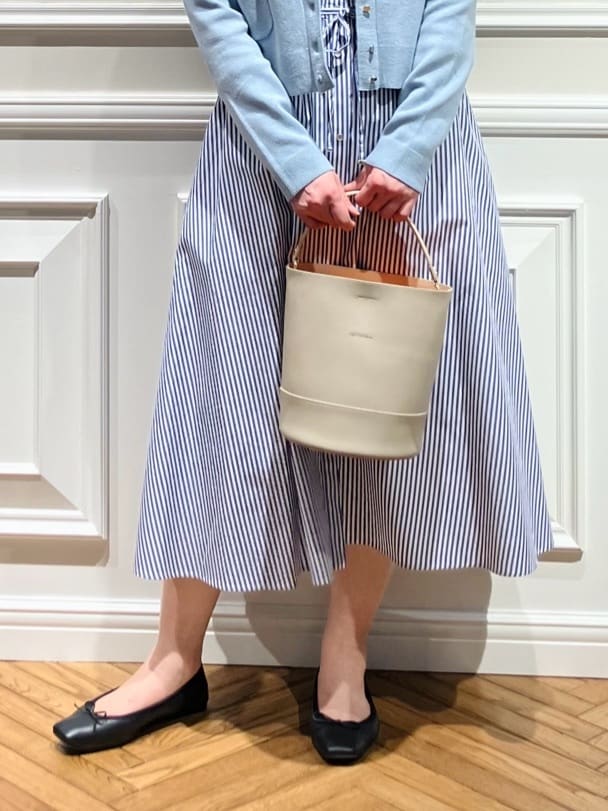 TSUKUIさんの「DRESSTERIOR｜◆ウォッシャブルコットンカシミヤカーディガン」を使ったコーディネート