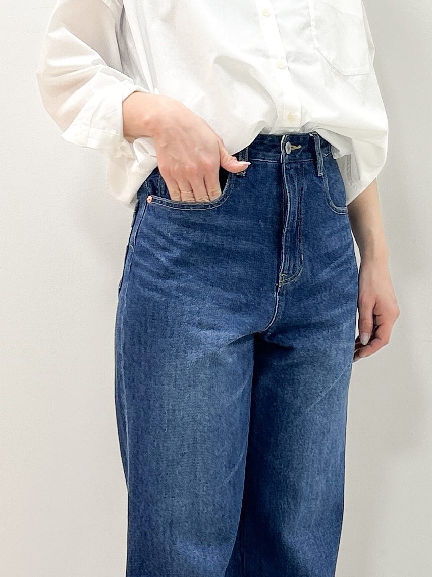 Kaiさんの「Dessin｜【洗える】リラックスフレアシルエット12OZデニム」を使ったコーディネート