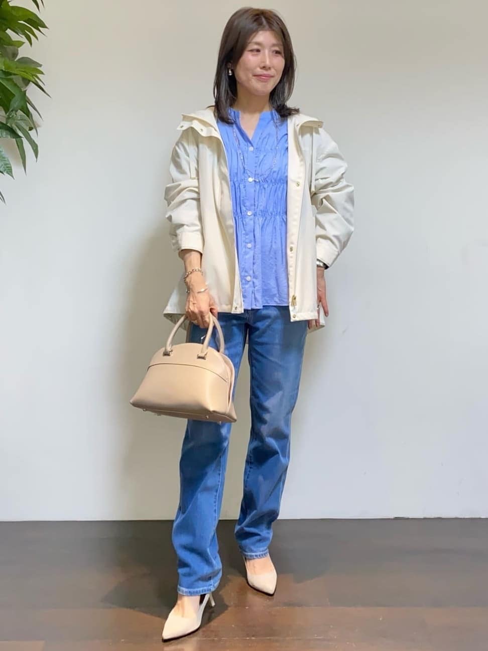 tomoさんの「UNTITLED｜【洗える/はっ水】リラクシーマウンテンパーカー」を使ったコーディネート
