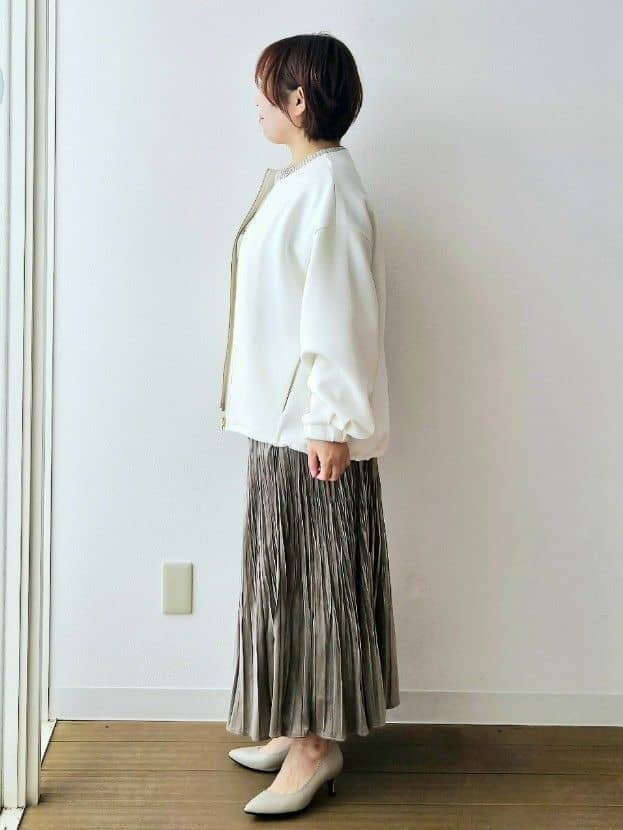 やじまさんの「UNTITLED｜◆【春アウター/ゆったり】ダンボールジップブルゾン」を使ったコーディネート