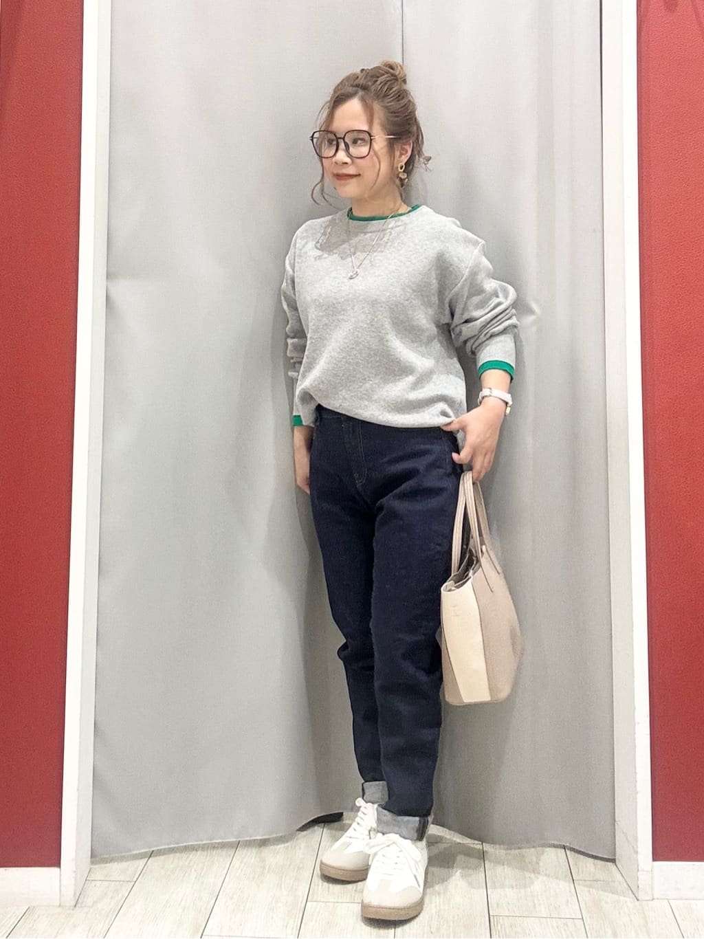 shioさんの「SHOO･LA･RUE｜【SHOO・LA・RUE DENIM】毎日使いたくなる ストレッチデニムスキニーパンツ」を使ったコーディネート