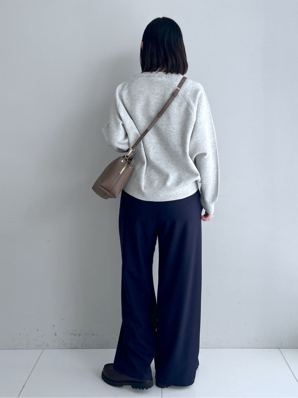 Hirokaさんの「Dessin｜【洗える】ストレッチツイルワイドパンツ」を使ったコーディネート