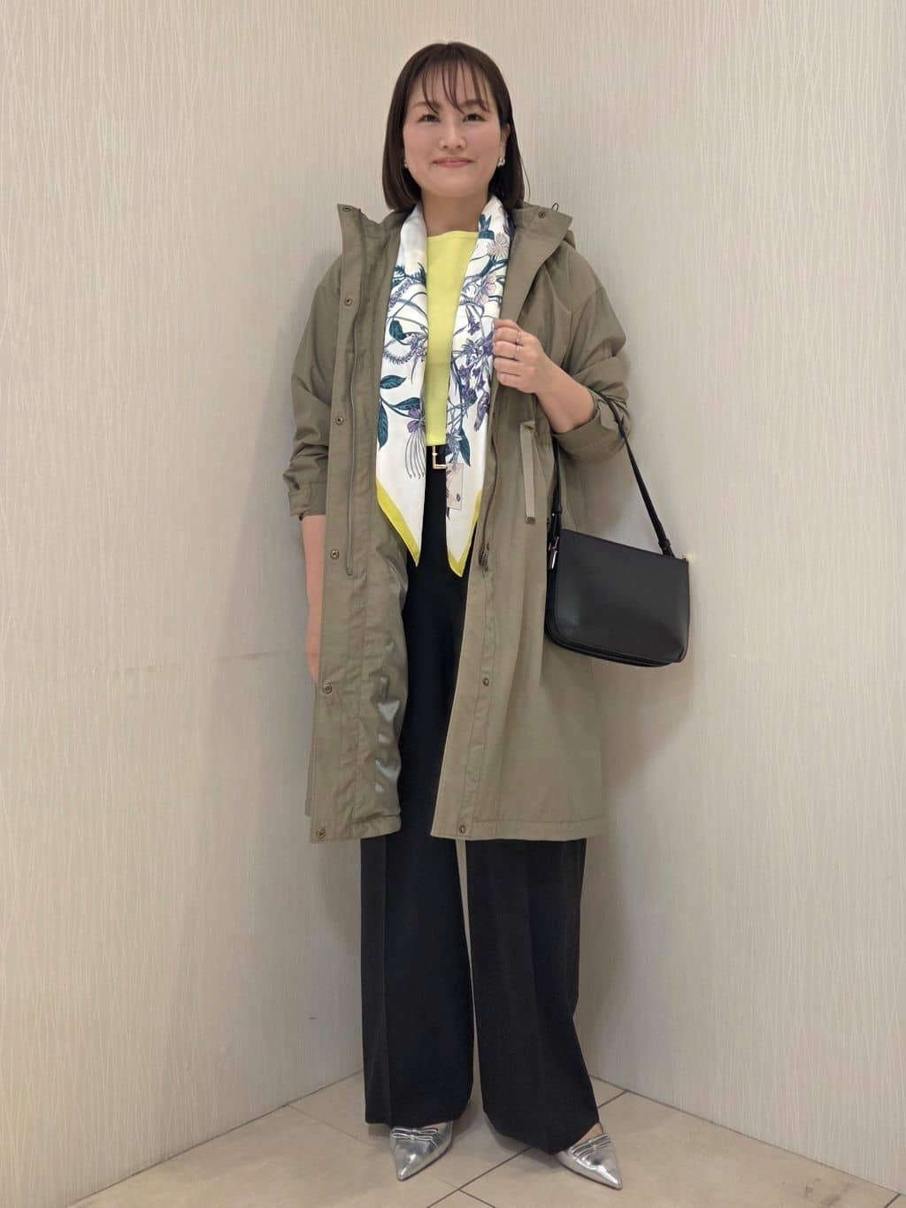 naokoさんの「UNTITLED｜◆【2WAY/洗える/はっ水】グログランモッズコート」を使ったコーディネート